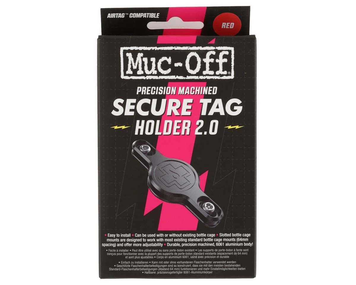 Muc-Off Secure Tag Holder 2.0 (Red) - view 2